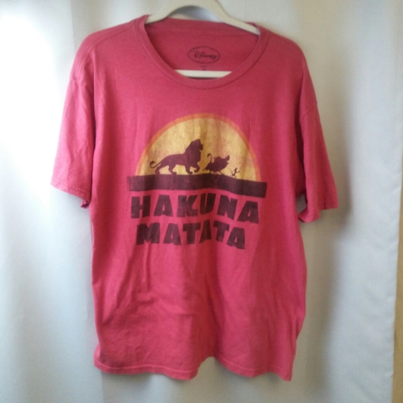 Vintage"HAKUNA MATATA" Disney T-shirt,XL - Picture 1 of 4